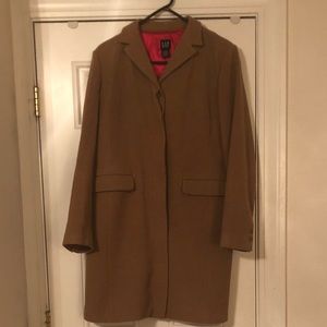Gap wool blend coat